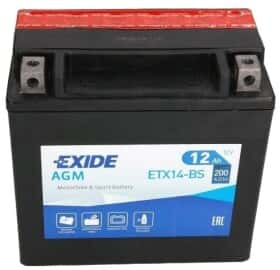 Акумулятор Exide 6 CT-12-L AGM YTX14-BS