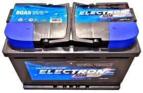 Акумулятор Electron 6 CT-80-R AGM Start Stop 580901084