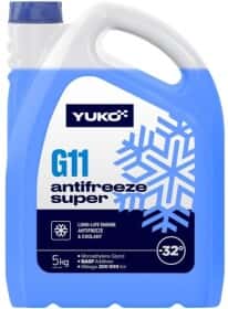 Готовий антифриз Yuko Super G11 синій -32 °C