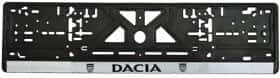 Рамка номерного знака Vitol 4073 цвет черный на Dacia