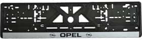 Рамка номерного знака Vitol 18406 цвет черный на Opel