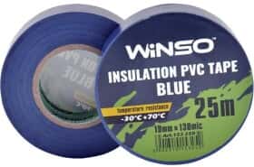 Изолента Winso 153250 синяя ПВХ 19 мм х 25 м