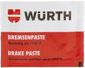 Мастило Würth Brake Paste для гальмівної системи Мастило Würth Brake Paste для гальмівної системи