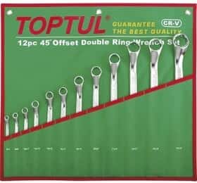 Набор ключей накидных Toptul GAAA1202 6x7-30x32 мм 12 шт