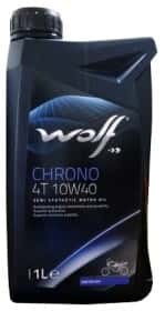 Моторное масло 4T Wolf Chrono 10W-40 полусинтетическое Моторное масло 4T Wolf Chrono 10W-40 полусинтетическое