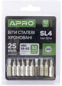 Набір бит Apro 309121 10 шт.