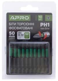 Набір бит Apro 309031 10 шт.