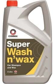 Автошампунь-поліроль концентрат Comma Super Wash&Wax з воском Автошампунь-поліроль концентрат Comma Super Wash&Wax з воском