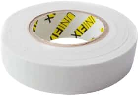 Изолента UNIFIX ETU-20WHITE белая ПВХ 17 мм х 20 м