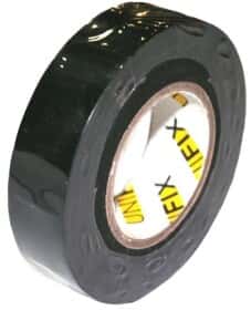 Изолента UNIFIX ETU-25BLACK черный ПВХ 18 мм х 25 м