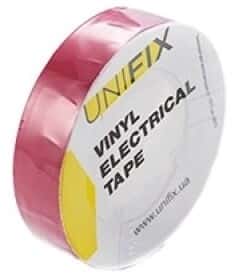 Изолента UNIFIX ETU-25RED красный ПВХ 18 мм х 25 м