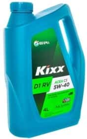 Моторное масло Kixx D1 RV 5W-40 синтетическое Моторное масло Kixx D1 RV 5W-40 синтетическое