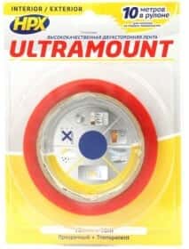 Двосторонній скотч HPX UM1510 15 мм x 10 м