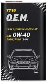 Моторна олива Mannol O.E.M. For BMW 0W-40 синтетична