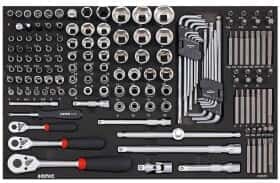 Набір інструментів Sonic 316001 1/2", 3/8", 1/4" 160 од.