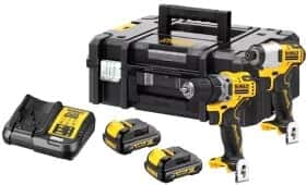 Набір інструментів DeWALT DCK2110C2T 1/4" 5 од.