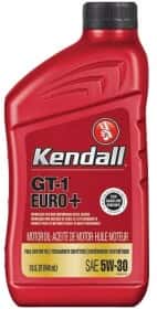 Моторное масло Kendall GT-1 EURO+ Premium Full Synthetic 5W-30 синтетическое