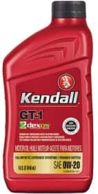 Моторное масло Kendall GT-1 Full Synthetic Dexos1 Gen2 0W-20 синтетическое