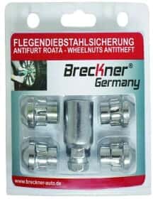 Комплект гайок-секреток із ключем Breckner bk87304