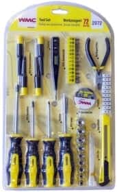 Набор инструментов WMC Tools 2072 1/4" 72 ед.