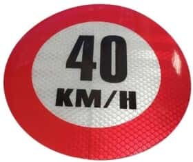 Наліпка Tempest 40 km/h