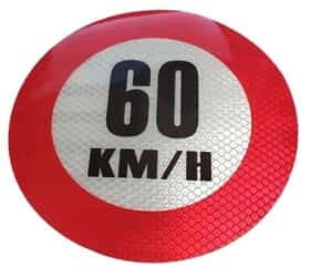 Наліпка Tempest 60 km/h