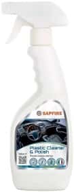 Очиститель салона Sapfire Plastic Cleaner яблоко 500 мл