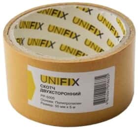 Двосторонній скотч UNIFIX PP-5005 на поліпропіленовій основі 50 мм Х 5 м