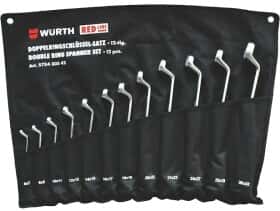 Набір ключів накидних Würth Red Line 575430542 6x7-30x32 мм 12 шт