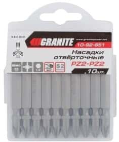 Набір бит Granite 10-92-651 10 шт.