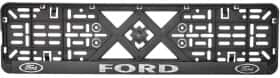 Рамка номерного знака Eurotermix 50273 цвет черный на Ford Рамка номерного знака Eurotermix 50273 цвет черный на Ford