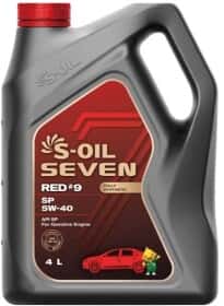 Моторна олива S-Oil Seven Red #9 SP 5W-40 синтетична