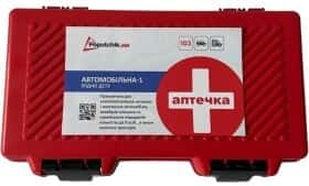 Аптечка автомобільна Poputchik АМА-1 в жорсткому чохлі 02-076-П