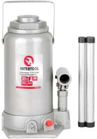 Домкрат Intertool пляшковий гідравлічний 30 т GT0029
