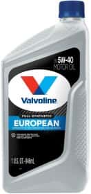 Моторное масло Valvoline European Vehicle Full Synthetic 5W-40 синтетическое Моторное масло Valvoline European Vehicle Full Synthetic 5W-40 синтетическое