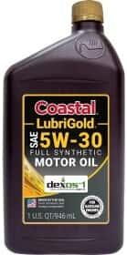 Моторна олива Coastal Lubrigold 5W-30 синтетична