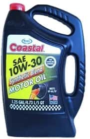 Моторна олива Coastal Synthetic Blend 10W-30 напівсинтетична