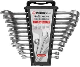Набір ключів ріжково-накидних Intertool HT-1250 7-19 мм 11 шт