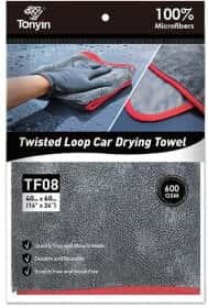 Салфетка Tonyin Twisted Loop Car Drying TF08 микрофибра 40х60 см