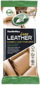 Серветки Turtle Wax Leather Wipes 54097 24 шт