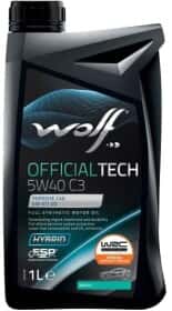 Моторна олива Wolf Officialtech C3 5W-40 синтетична