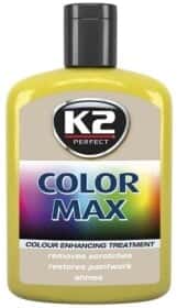 Цветной полироль для кузова K2 Color Max (Yellow) желтый