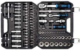 Набір торцевих головок та компонентів Apro 251494 1/2", 1/4" (94 пр.)