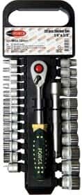 Набір торцевих головок та компонентів Rockforce RF-025-5MSA 1/4", 3/8" (26 пр.)