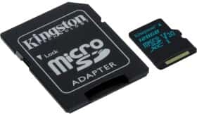 Карта пам’яті Kingston Canvas Go! microSDXC 128 ГБ з SD-адаптером