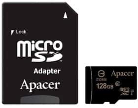 Карта пам’яті Apacer microSDXC 128 ГБ з SD-адаптером