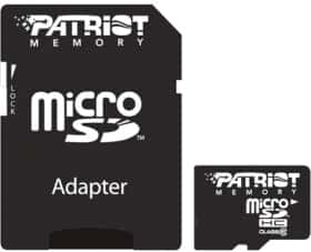 Карта пам’яті Patriot LX Series microSDHC 16 ГБ з SD-адаптером Карта пам’яті Patriot LX Series microSDHC 16 ГБ з SD-адаптером