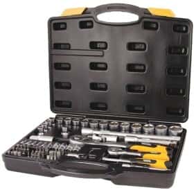 Набір бит та торцевих головок з тріскачкою MasterTool Profi 78-5072-PF 60 шт.