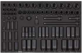 Набір торцевих головок та компонентів Sonic 307302 1/2", 3/8" (74 пр.)