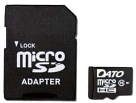 Карта пам’яті Dato microSDHC 8 ГБ з SD-адаптером
